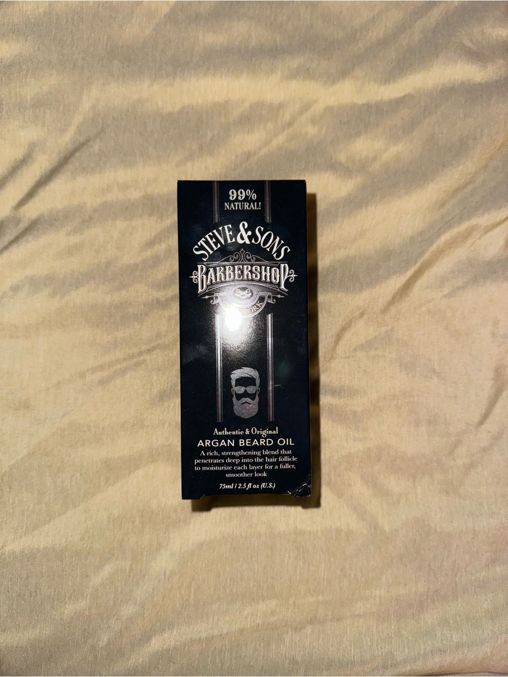 Barbershop Argan Beard Oil - Black